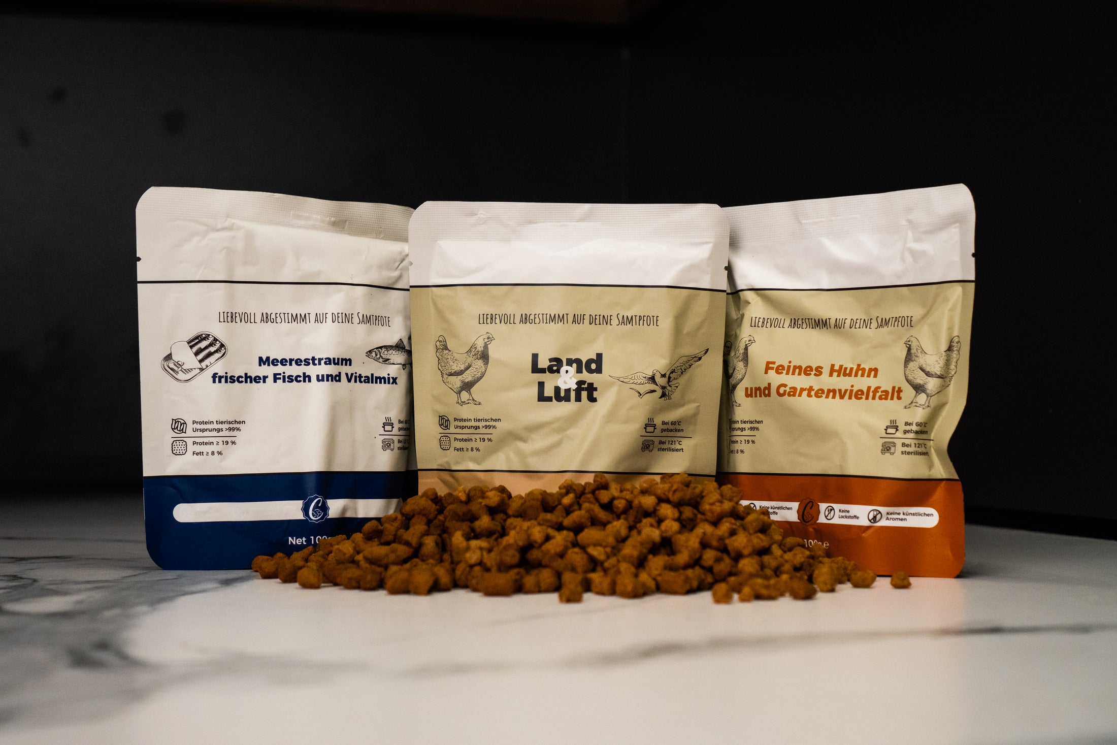 Probierbox Katzen - 12x100g Beutel