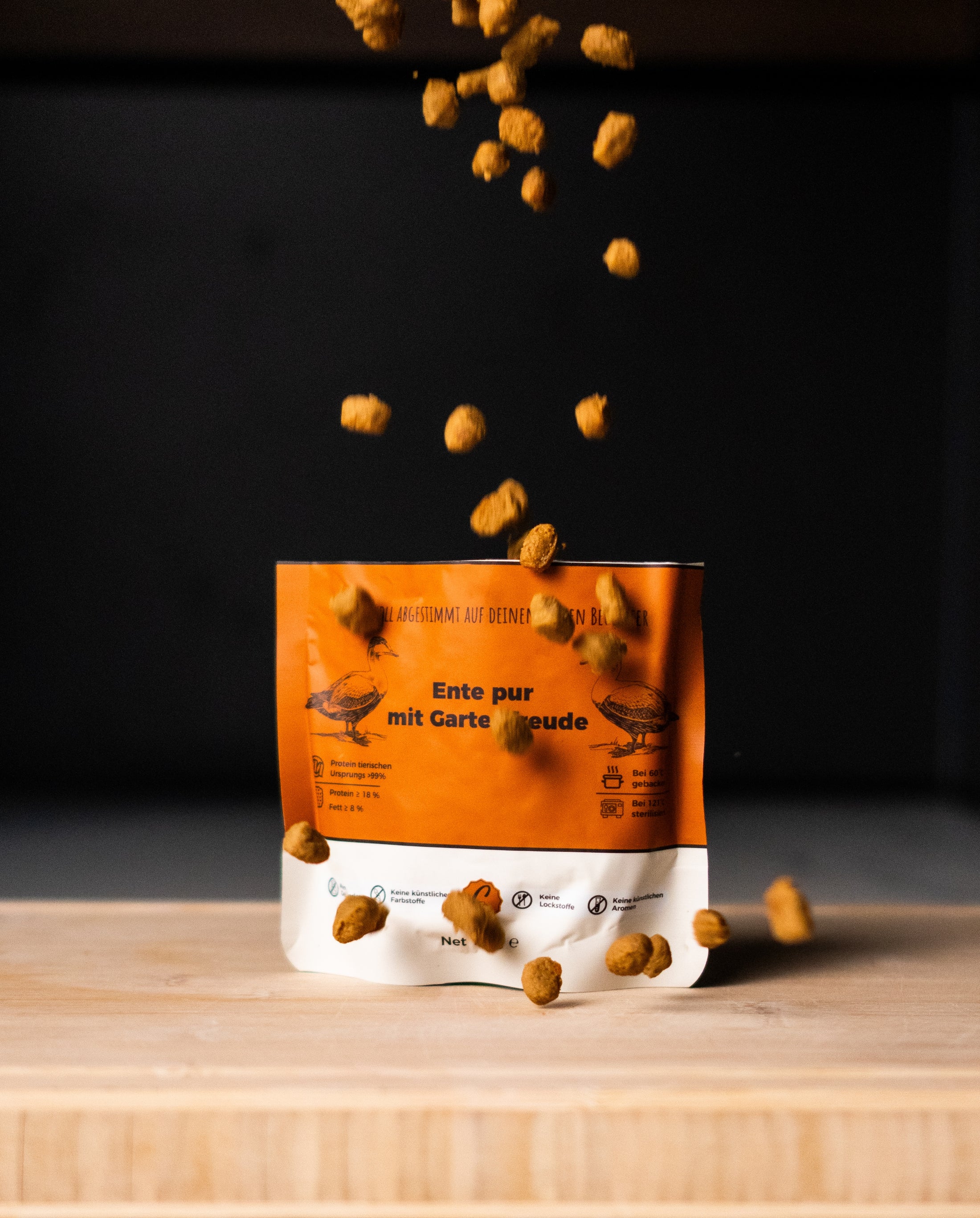 Premium-Hundefutter - 100 g Ente