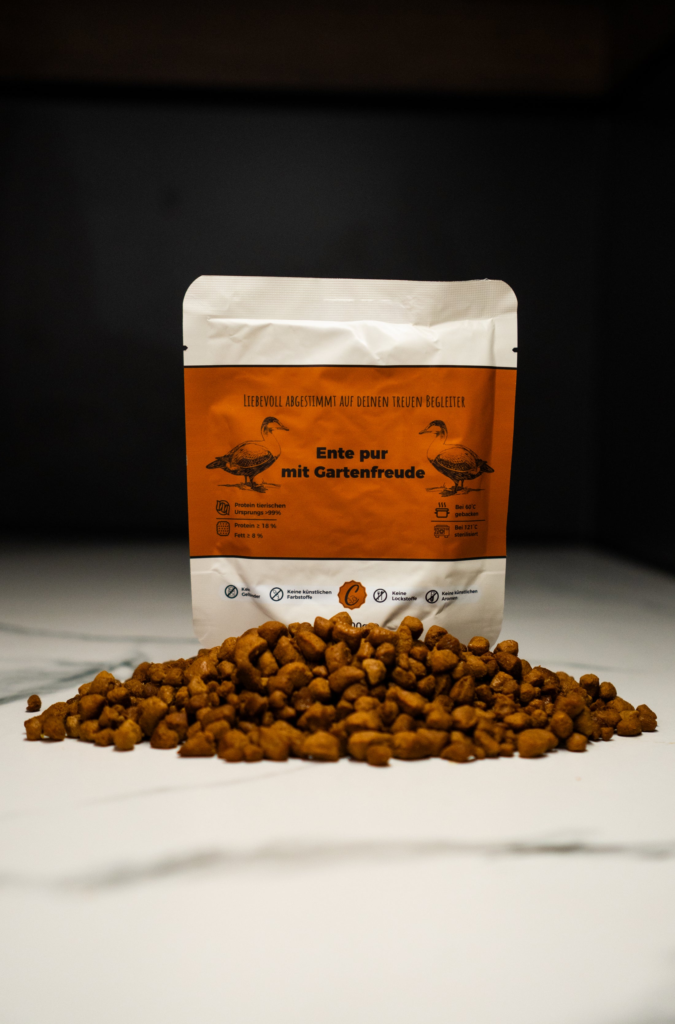 Premium-Hundefutter –  Ente 1,2 kg