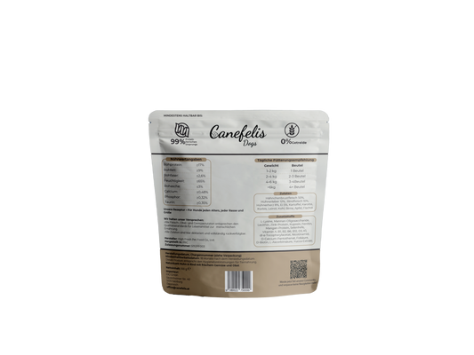 Premium-Hundefutter - 100 g Huhn & Rind