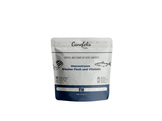 Premium-Katzenfutter - 100 g  Fisch