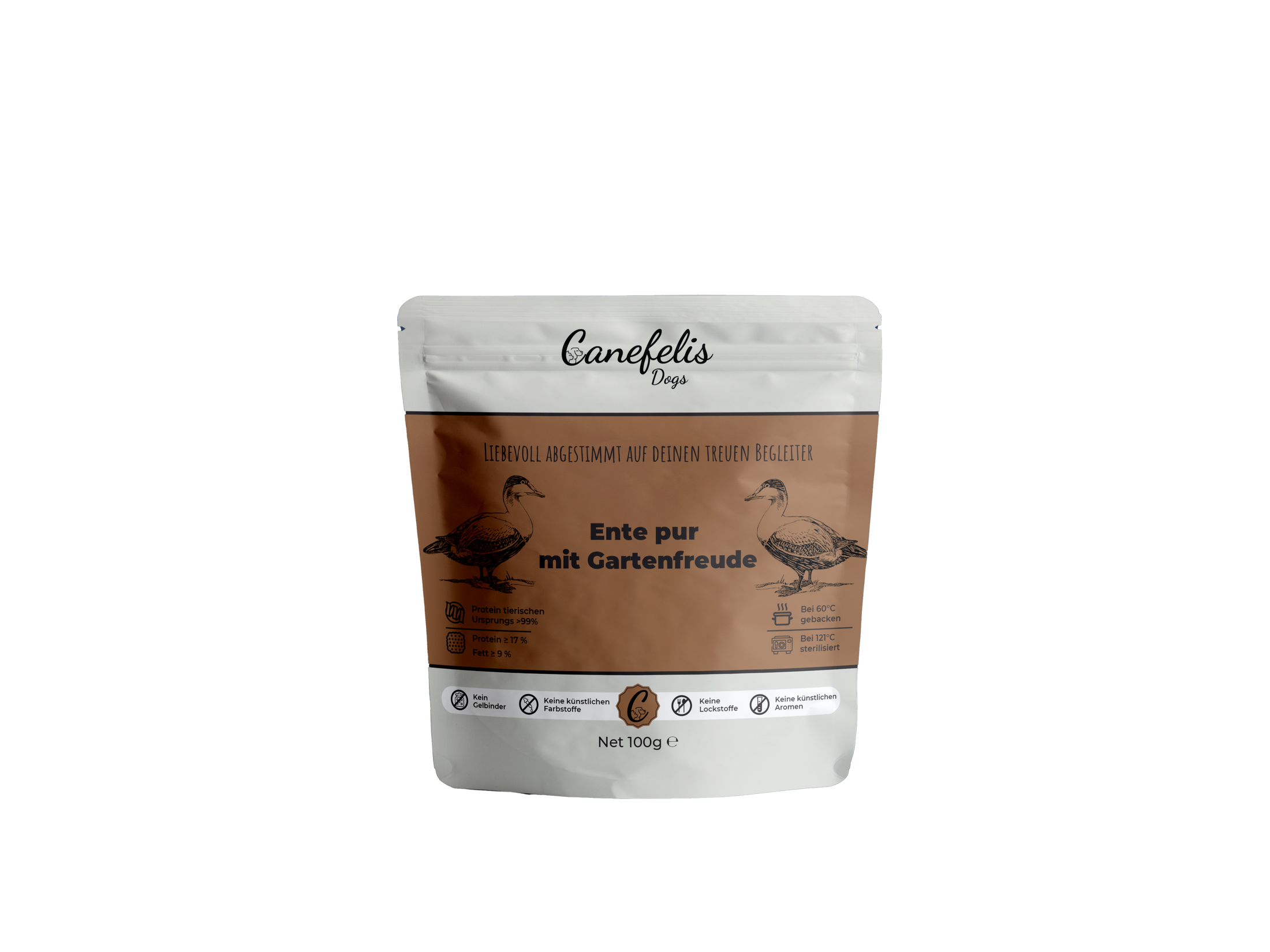 Premium-Hundefutter –  Ente 1,2 kg